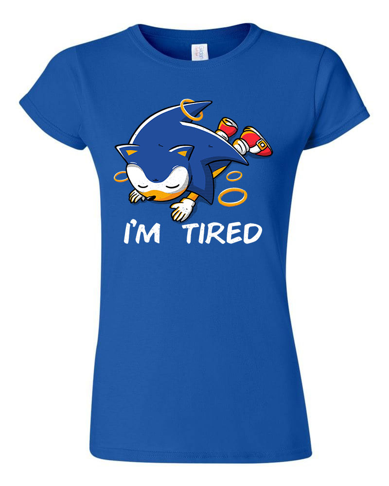sonic Kék Női Póló
