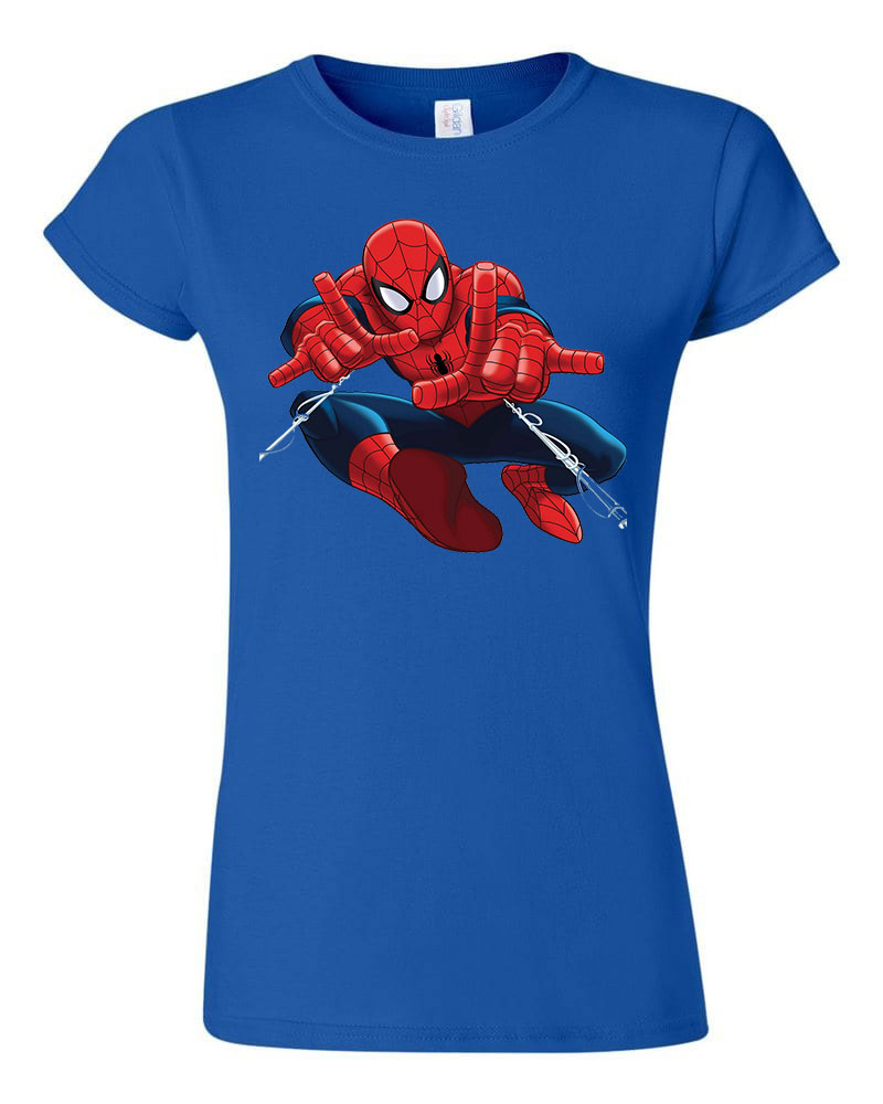 pókermber spider man Kék Női Póló