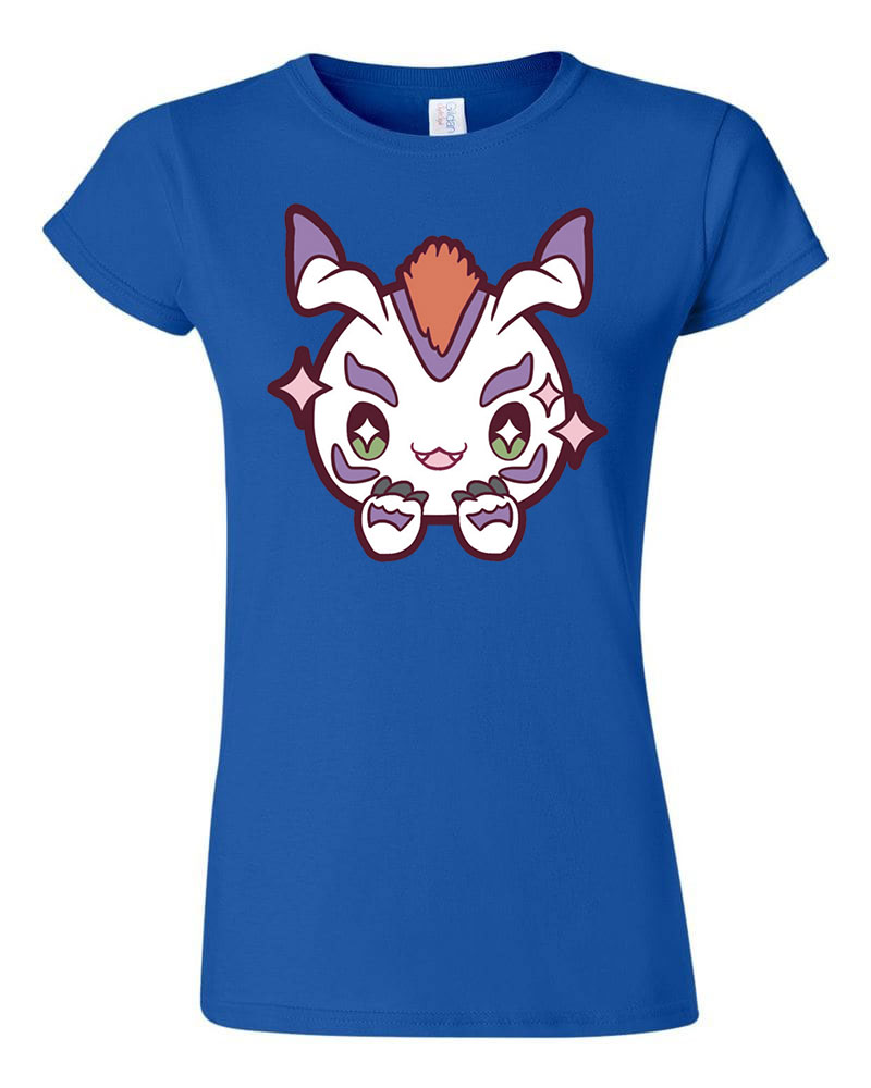 digimon gomamon Kék Női Póló