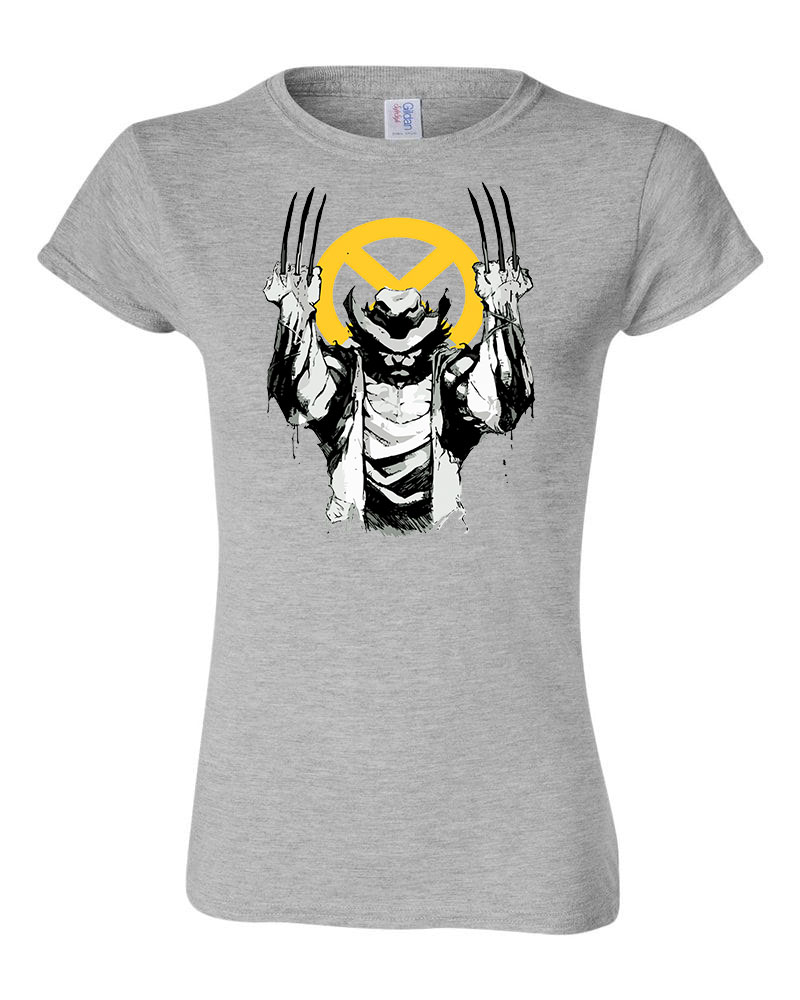 x-men rozsomák wolverine Sportszürke Női Póló