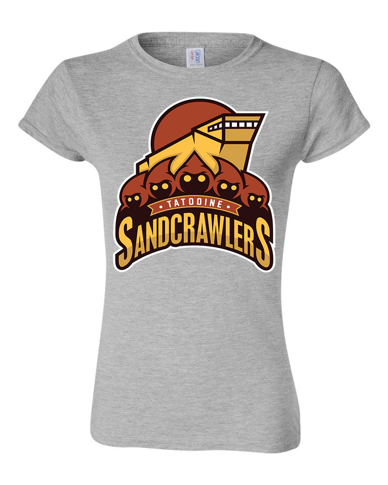 star wars sandcrawlers scavengers Sportszürke Női Póló
