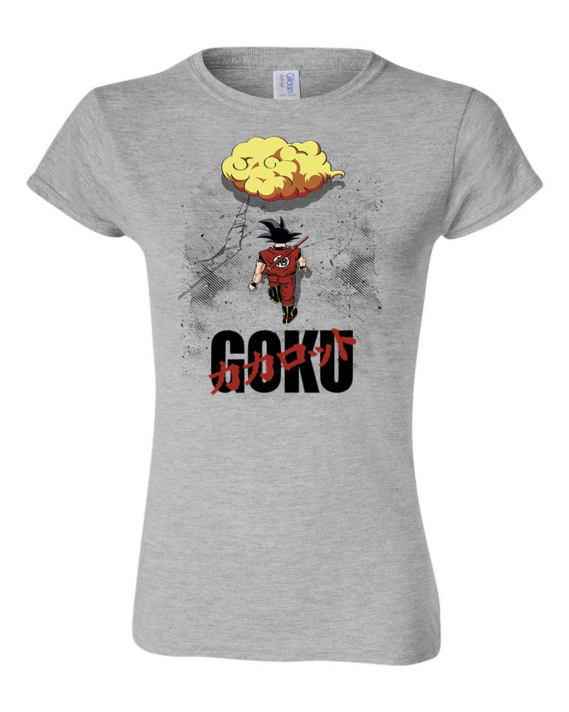 dragon ball son goku Sportszürke Női Póló