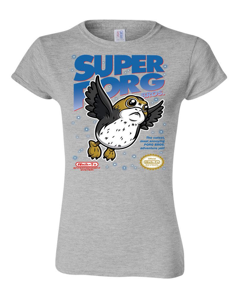 porg star wars Sportszürke Női Póló