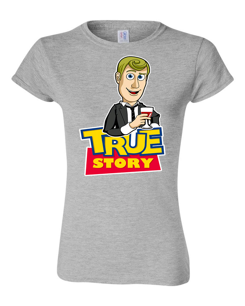 barney stinson humor true story Sportszürke Női Póló