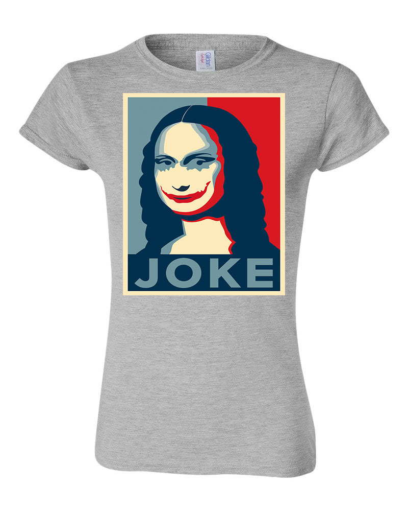 joker joke Sportszürke Női Póló