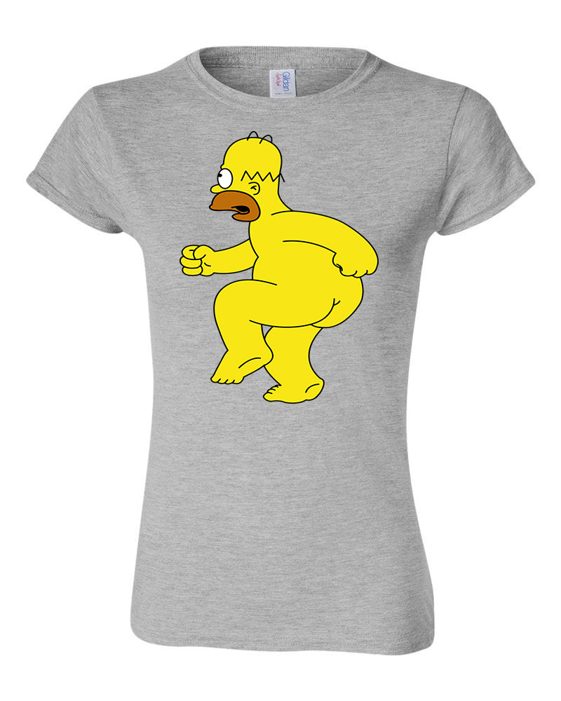 homer simpson Sportszürke Női Póló