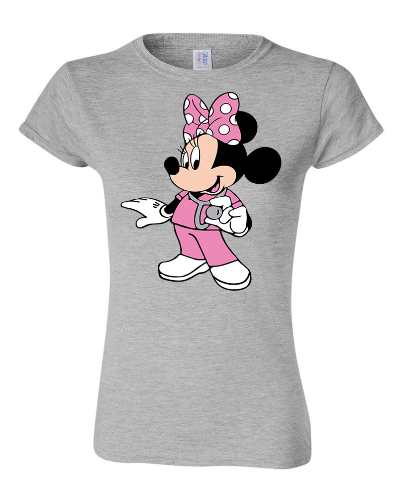 minnie egér ápoló nővér Sportszürke Női Póló