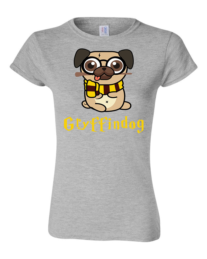Harry Potter Kutyás Gryffindog Sportszürke Női Póló