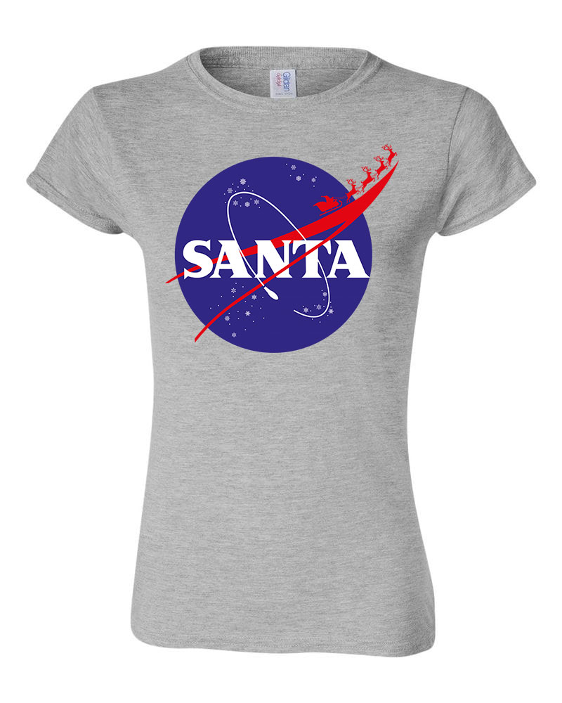 Santa Mikulás Karácsony nasa Sportszürke Női Póló