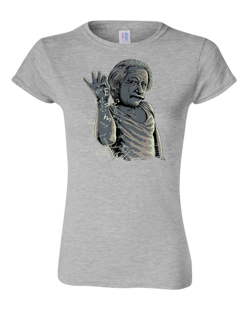 albert einstein Sportszürke Női Póló