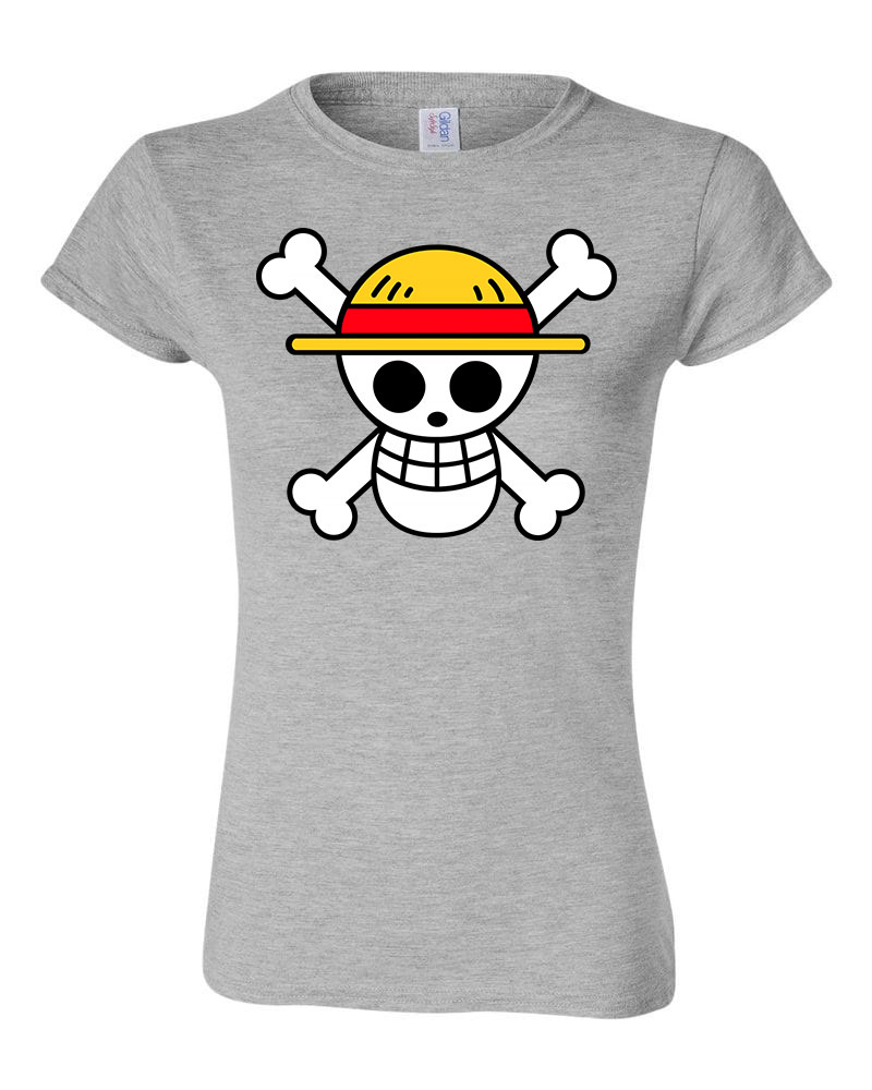 one piece Sportszürke Női Póló