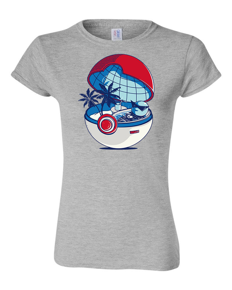 pokemon squirtle Sportszürke Női Póló