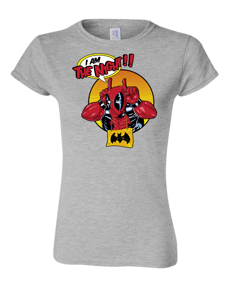 deadpool batman Sportszürke Női Póló