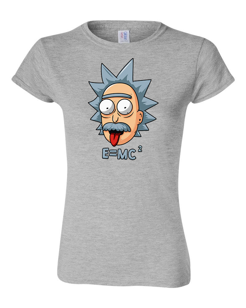 rick és morty Sportszürke Női Póló