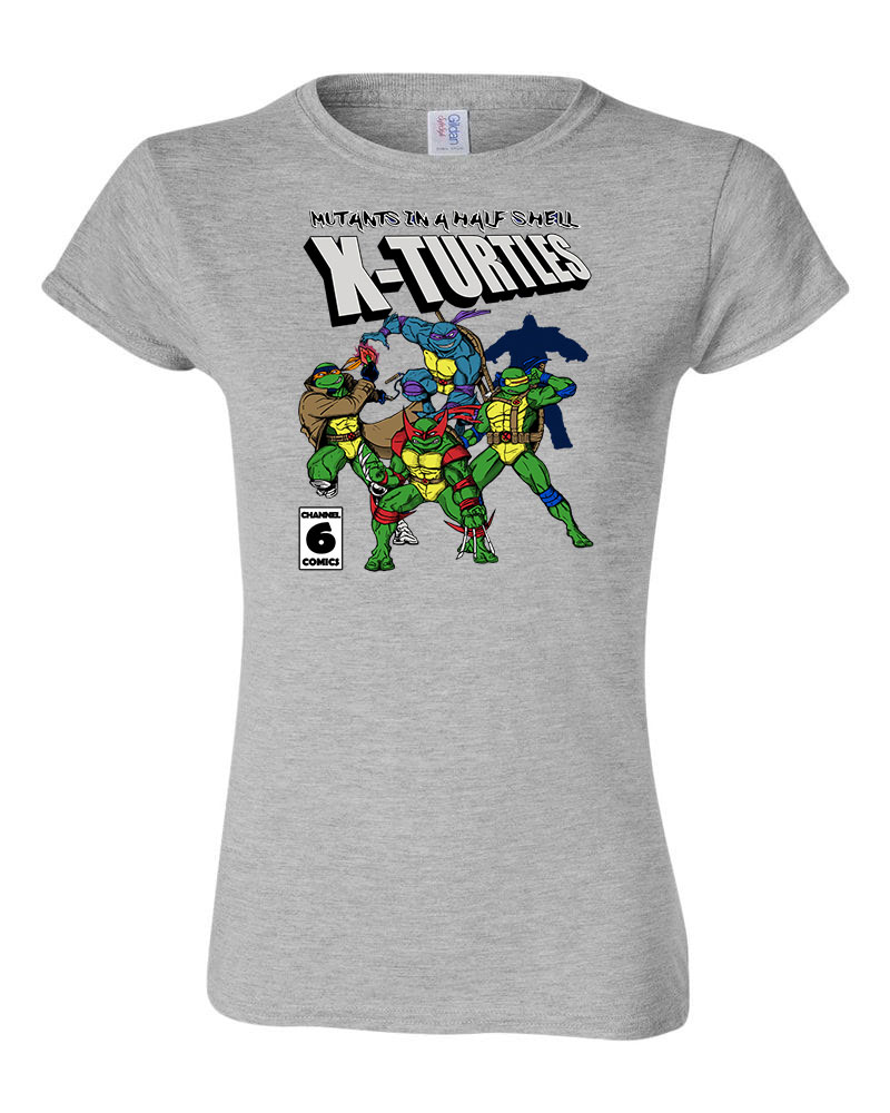 tini ninja teknőcök tmnt Sportszürke Női Póló