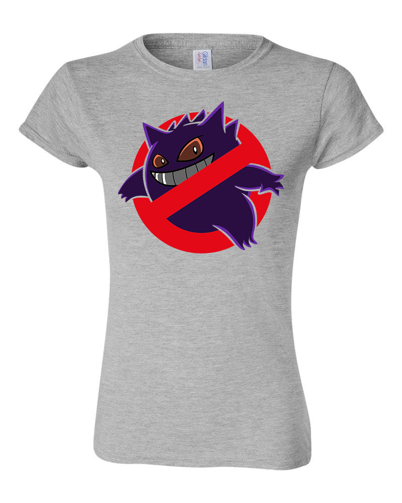 Gengar pokemon Sportszürke Női Póló