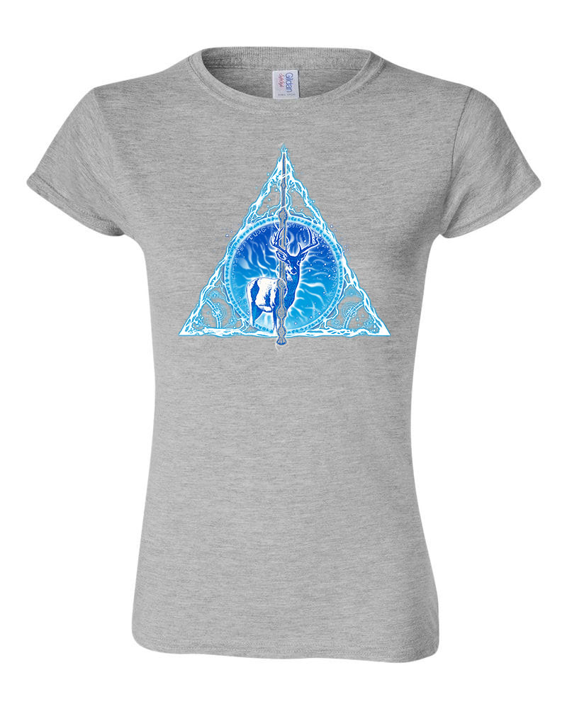 Harry potter expecto patronum Sportszürke Női Póló