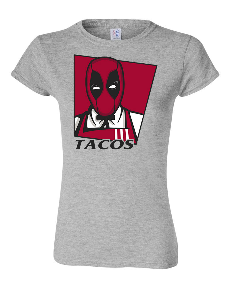 deadpool taco Sportszürke Női Póló