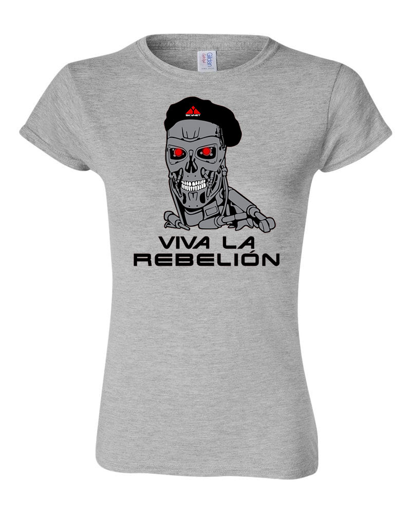 terminator Sportszürke Női Póló