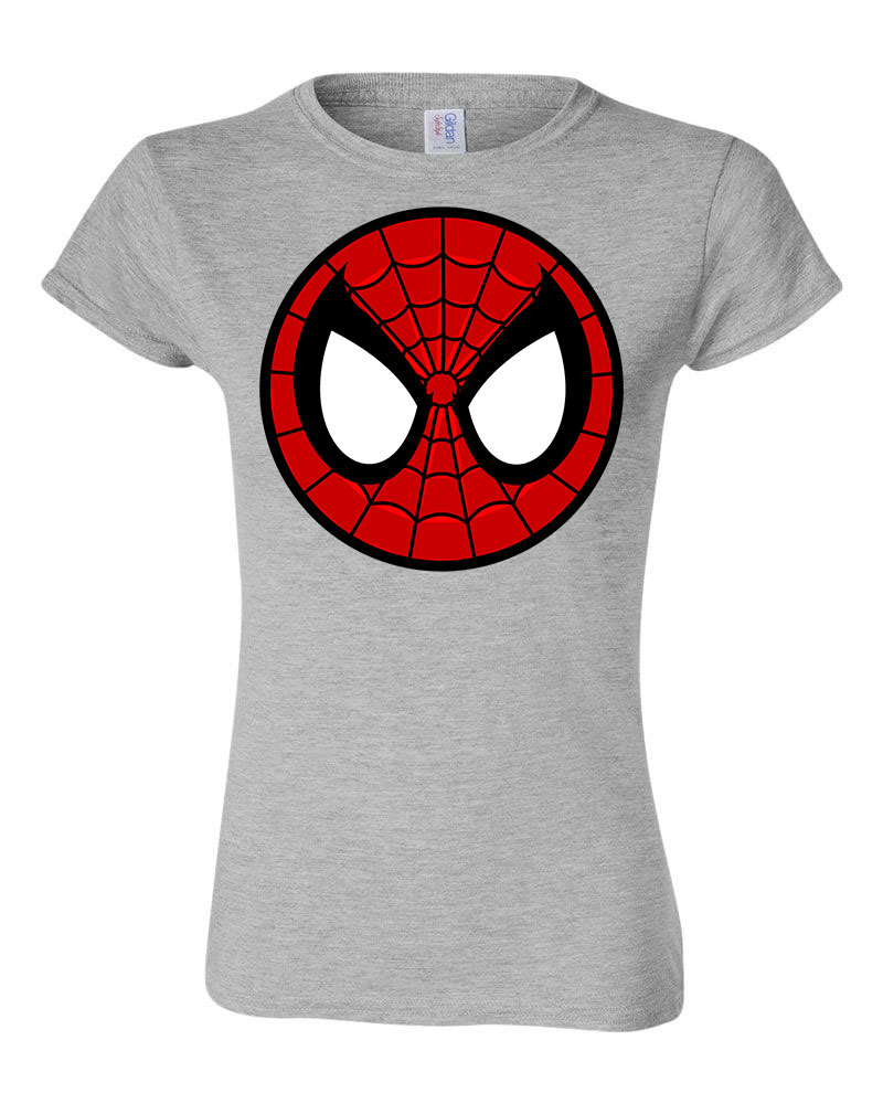 spider face spider man pókember Sportszürke Női Póló