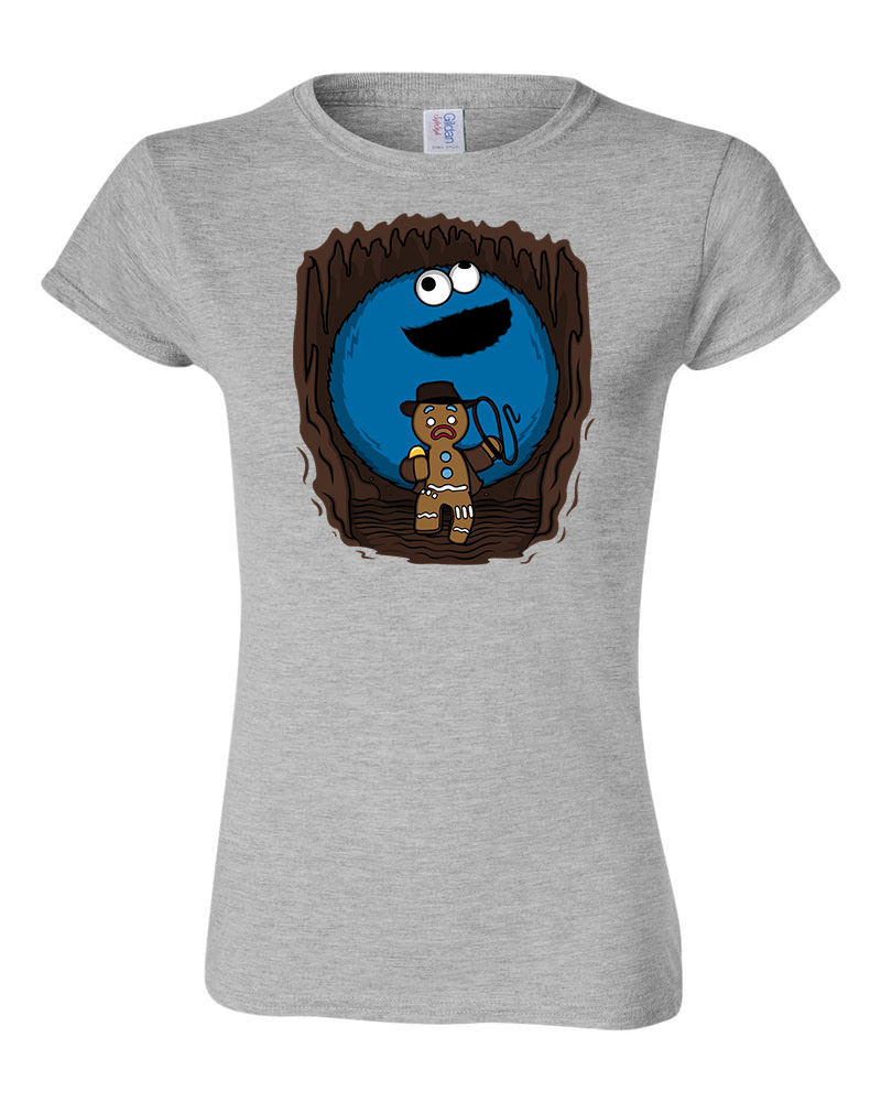 sütiszörny cookie monster Sportszürke Női Póló