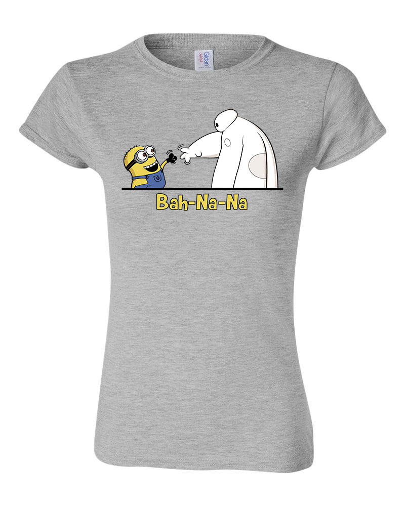 banana minion minyon minyonok baymax Sportszürke Női Póló
