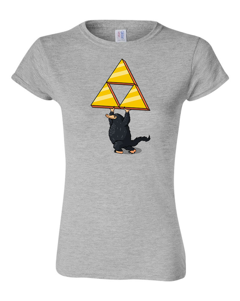niffler furkász Sportszürke Női Póló