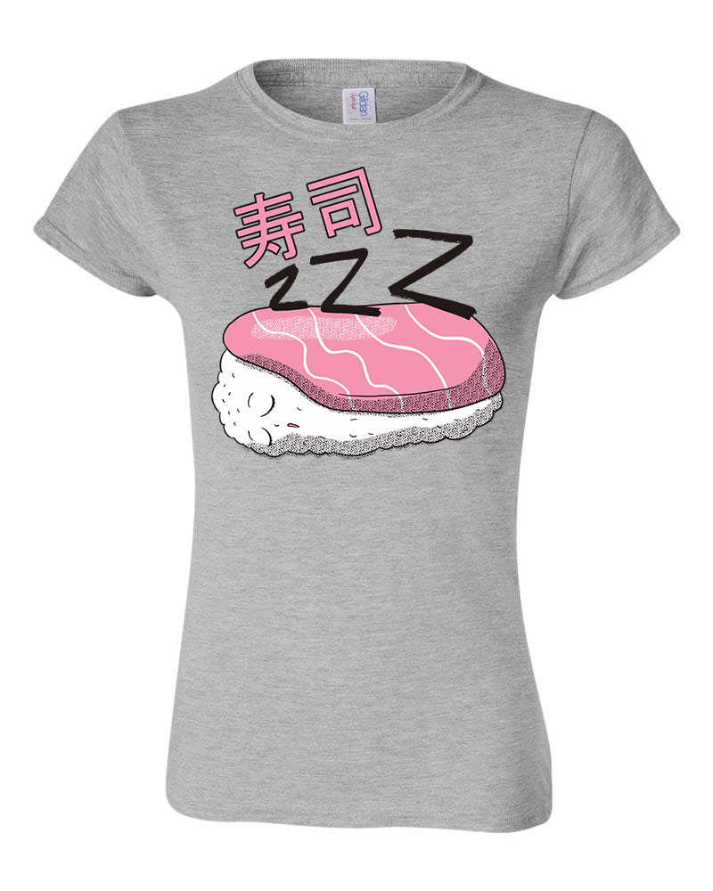 szusi sushi Sportszürke Női Póló