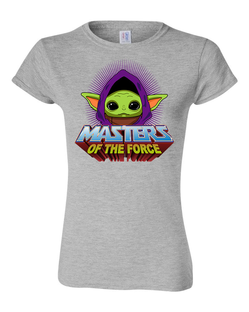 baba yoda baby yoda force Sportszürke Női Póló