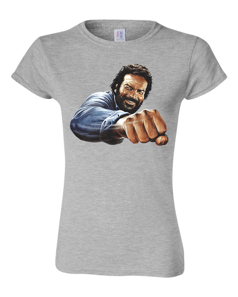bud spencer pofon Sportszürke Női Póló
