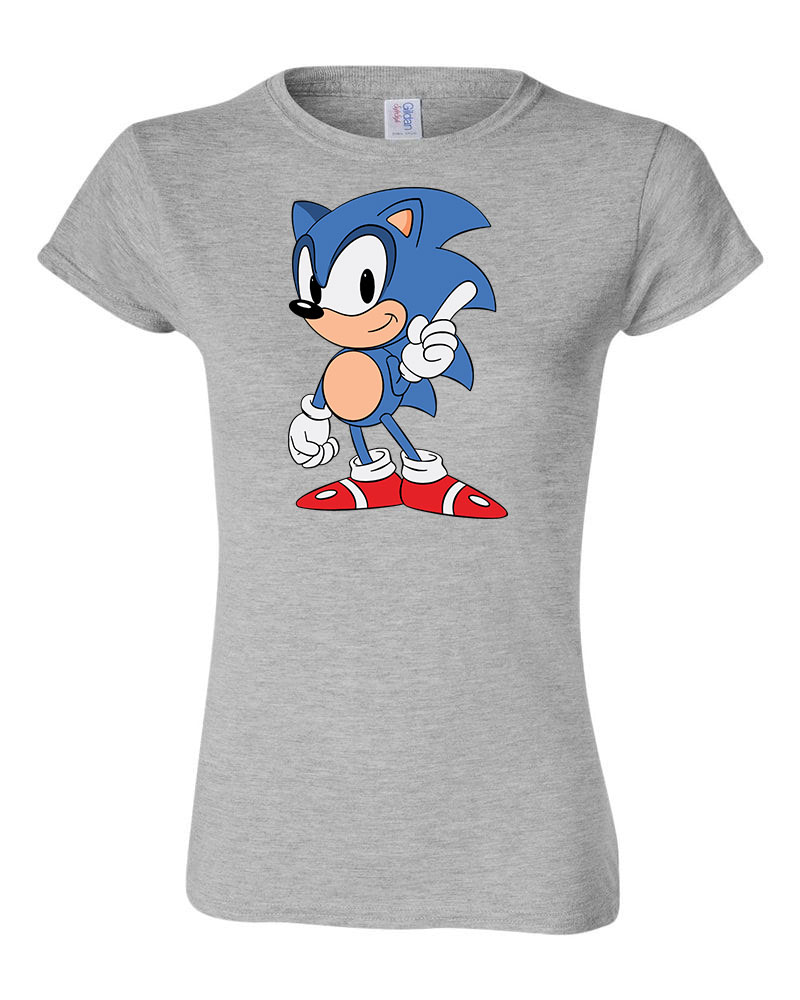 sonic Sportszürke Női Póló