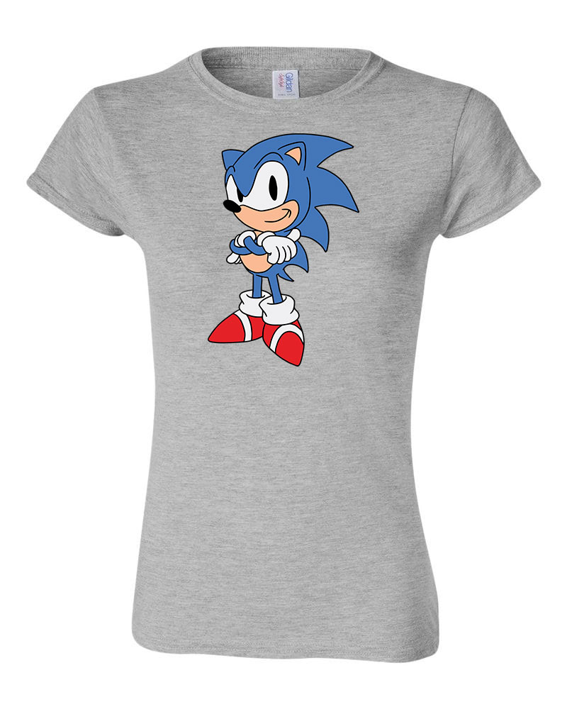 sonic Sportszürke Női Póló