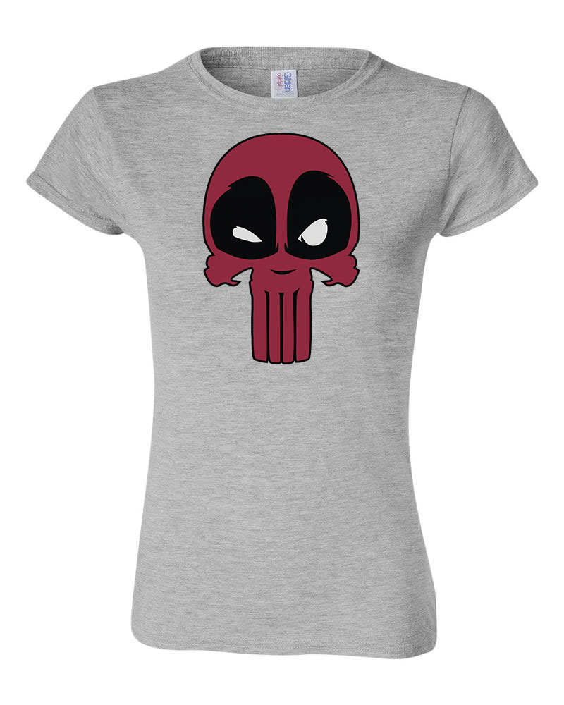 deadpool Sportszürke Női Póló