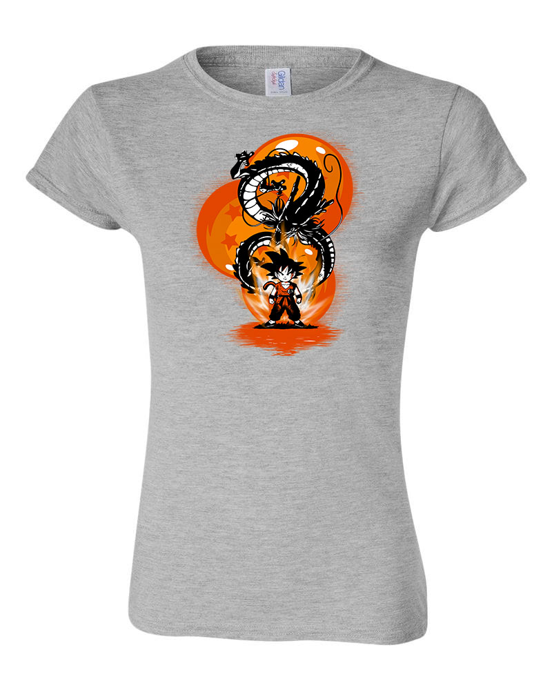 son goku dragon ball Sportszürke Női Póló