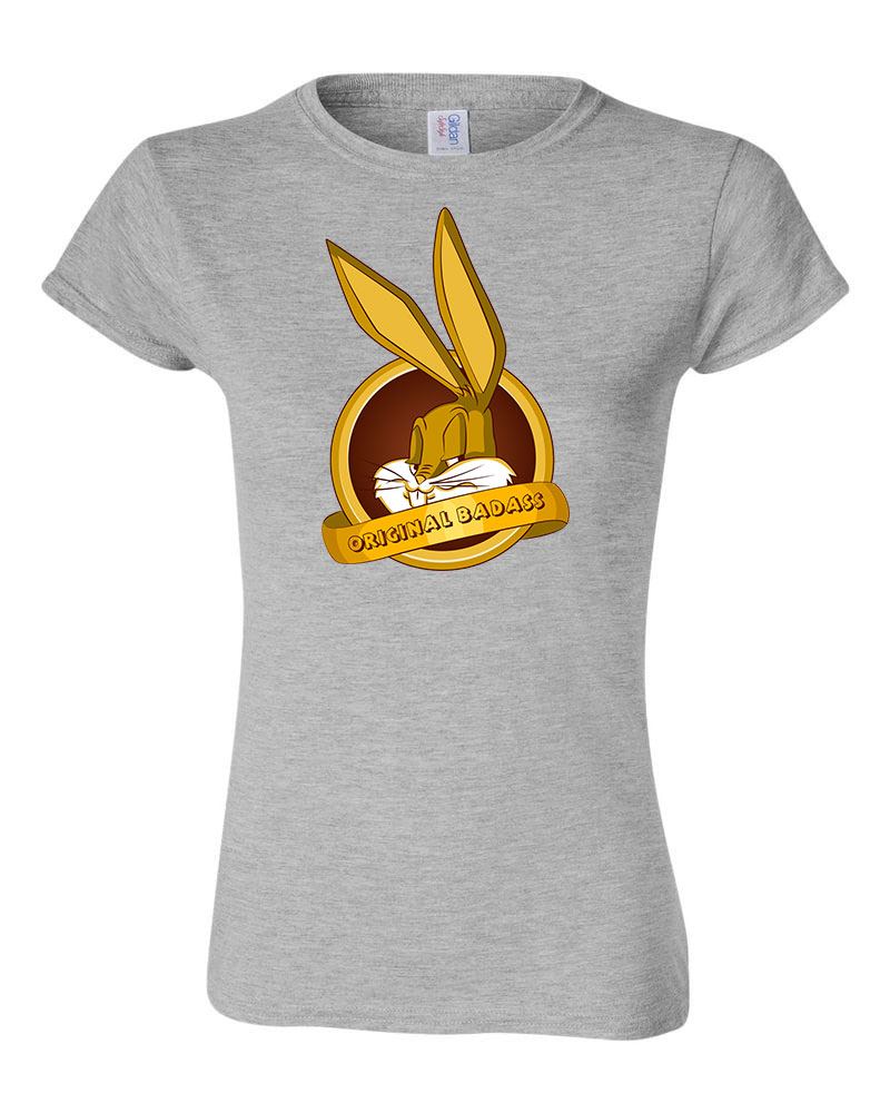 Bugs Bunny Tapsi Hapsi Sportszürke Női Póló