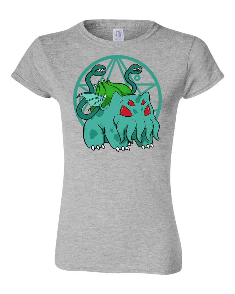 cthulhu bulbasaur Sportszürke Női Póló