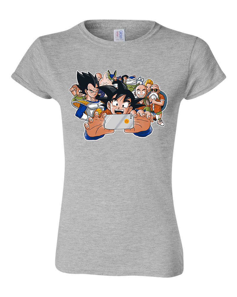dragon ball son goku Sportszürke Női Póló