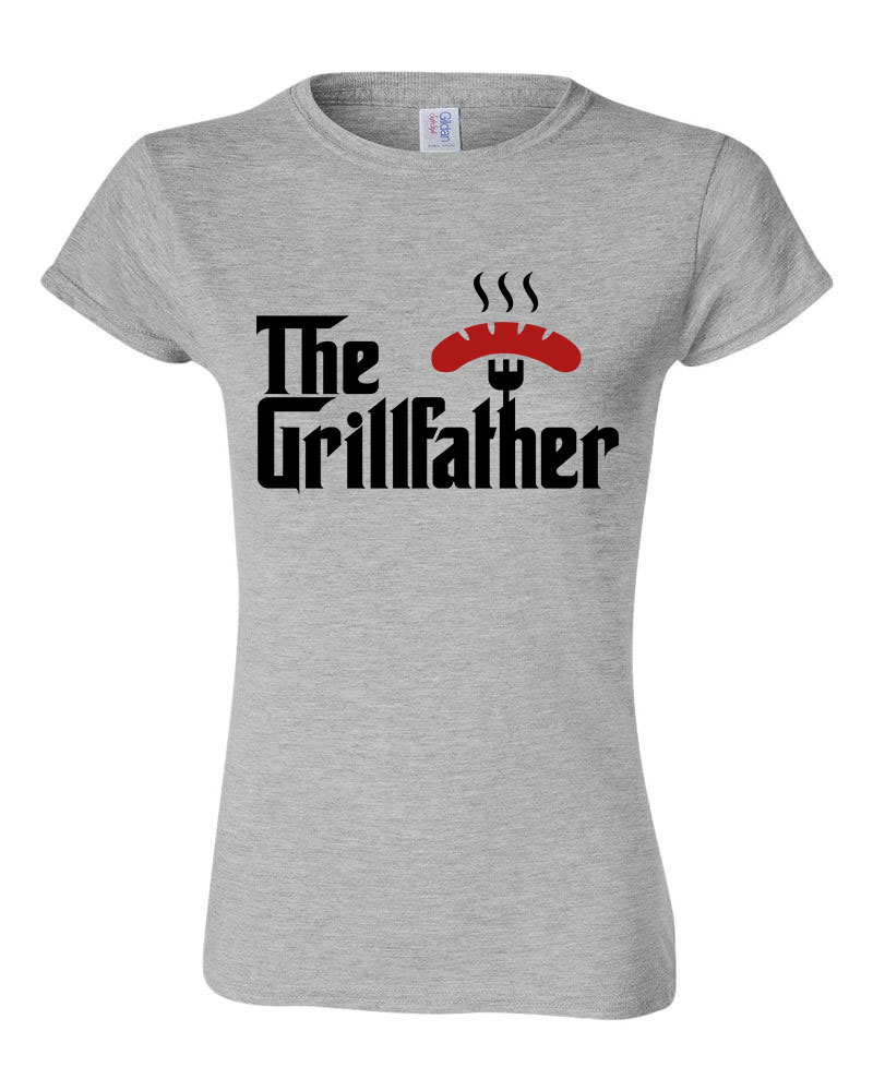 grill grillezés Sportszürke Női Póló