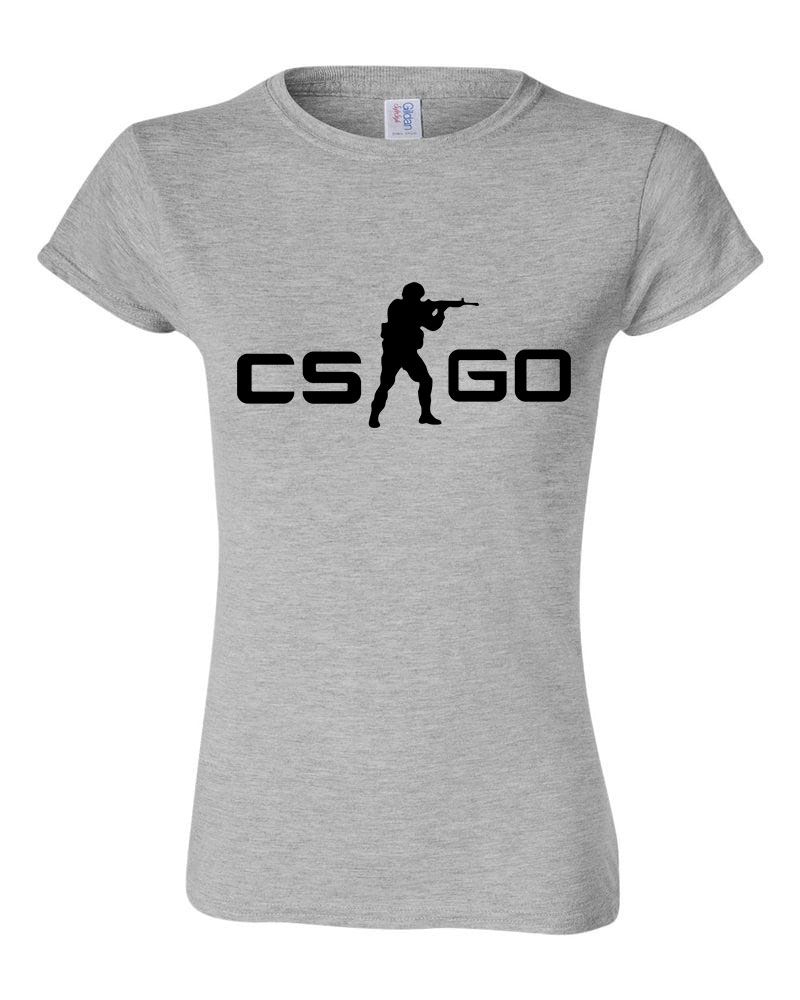 counter strike cs go Sportszürke Női Póló