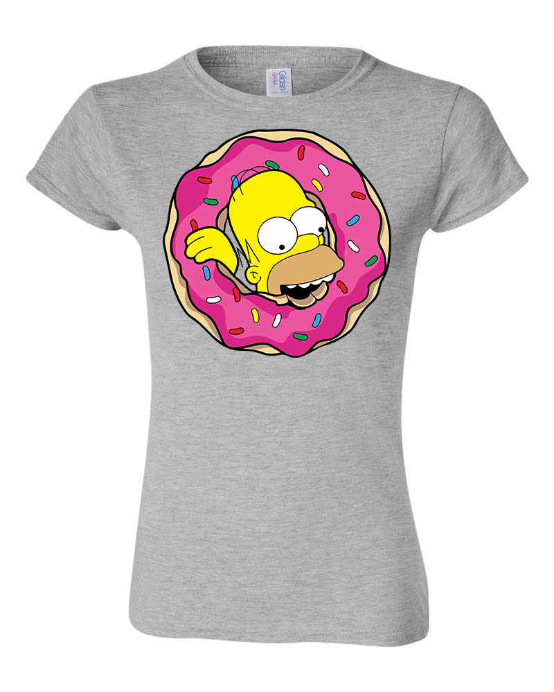 homer simpson Sportszürke Női Póló