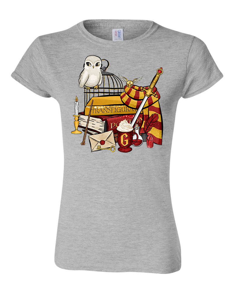 harry potter gryffindor griffendél Sportszürke Női Póló