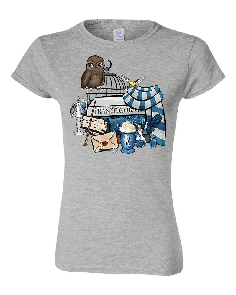 harry potter hollóhát ravenclaw Sportszürke Női Póló