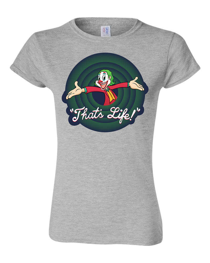 Thats life joker Sportszürke Női Póló