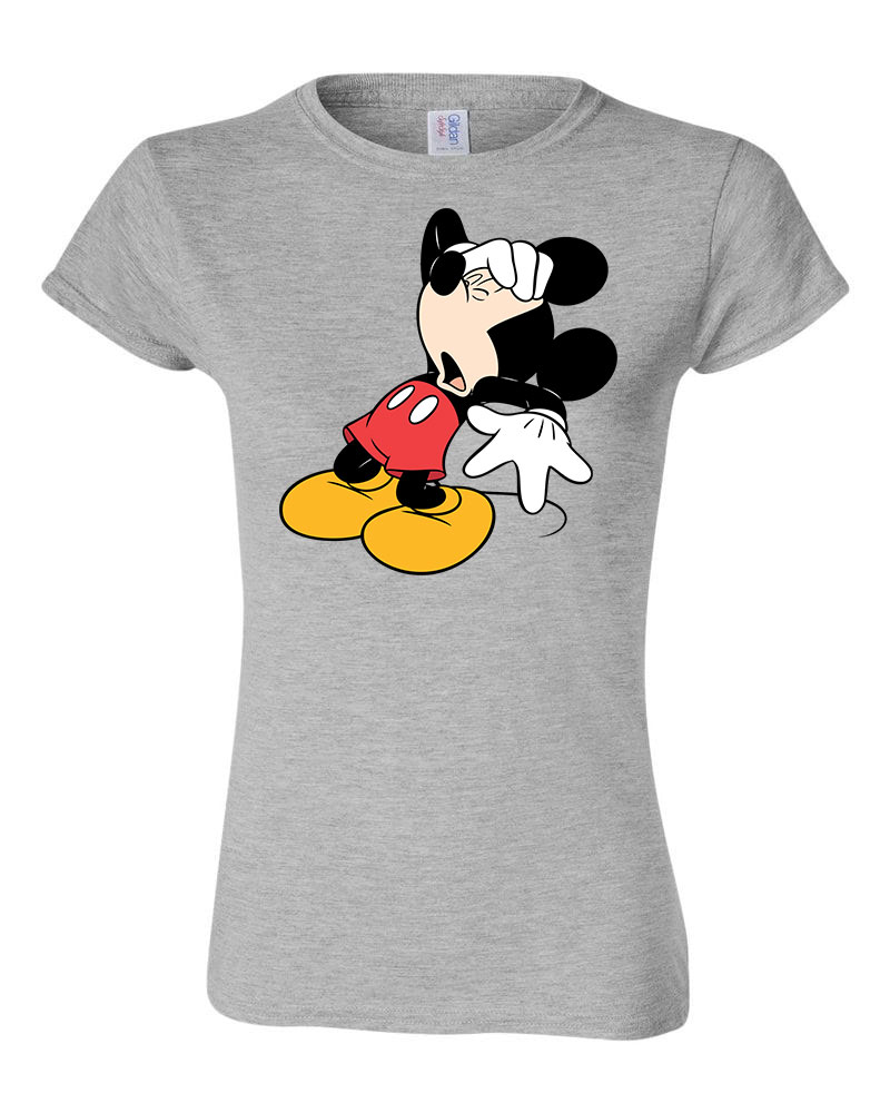 mickey egér  Sportszürke Női Póló