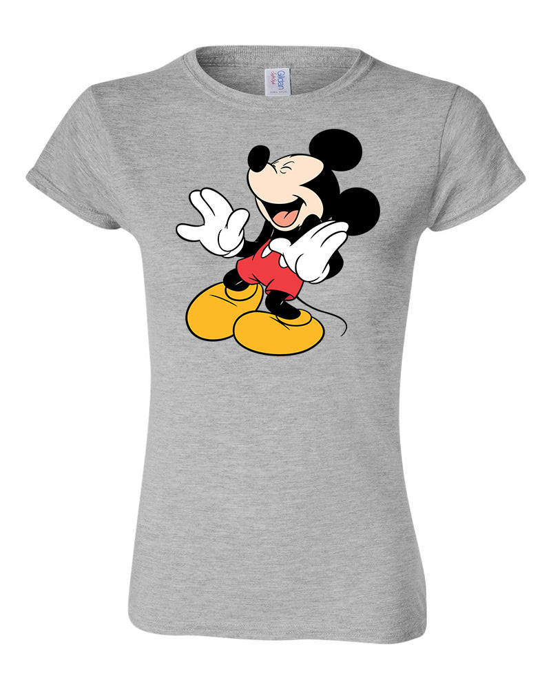 mickey egér Sportszürke Női Póló