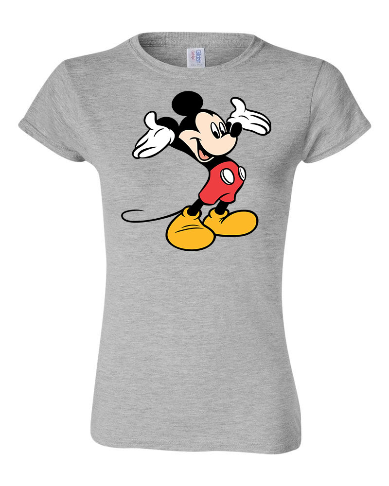 mickey egér Sportszürke Női Póló