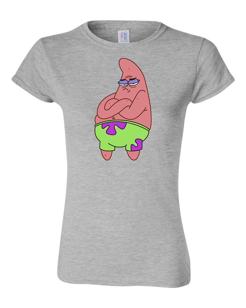 patrik csillag patric star spongya bob Sportszürke Női Póló