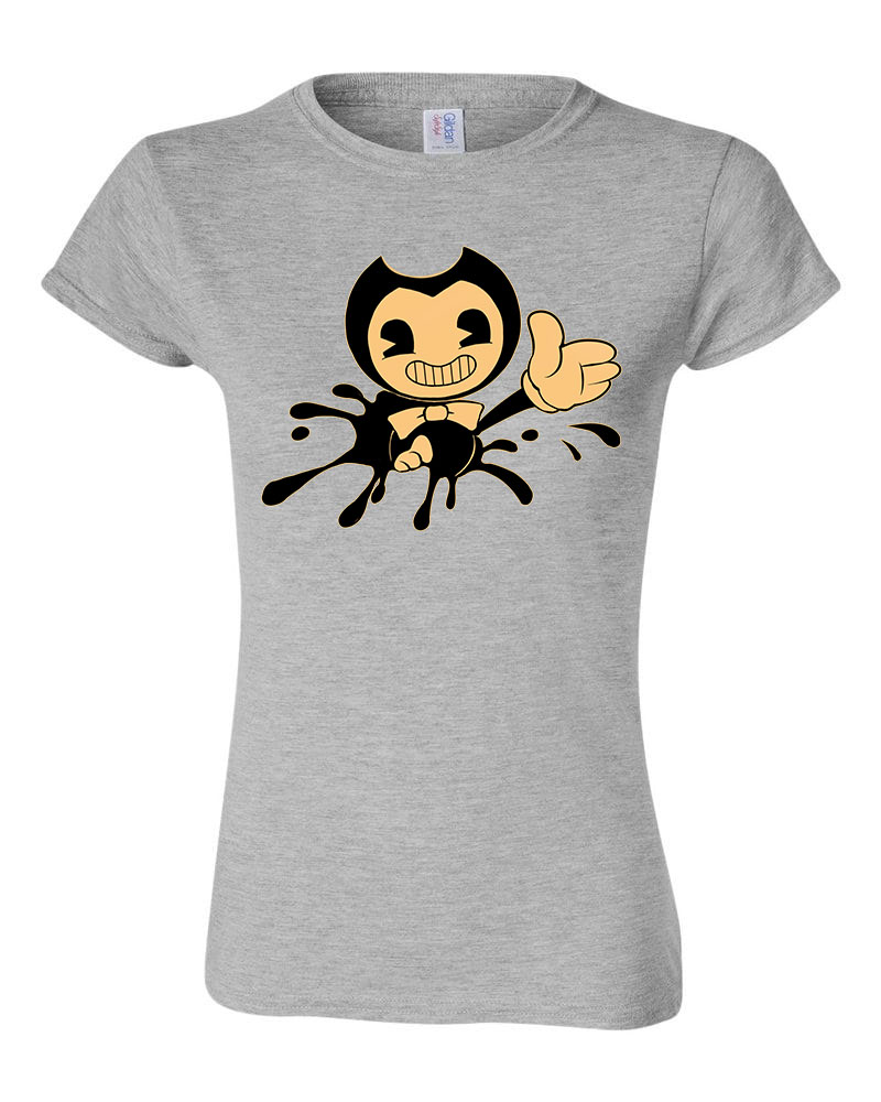 bendy and the inkmachine Sportszürke Női Póló