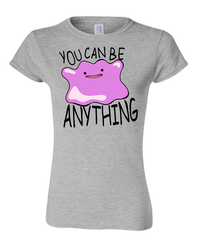 ditto pokemon Sportszürke Női Póló