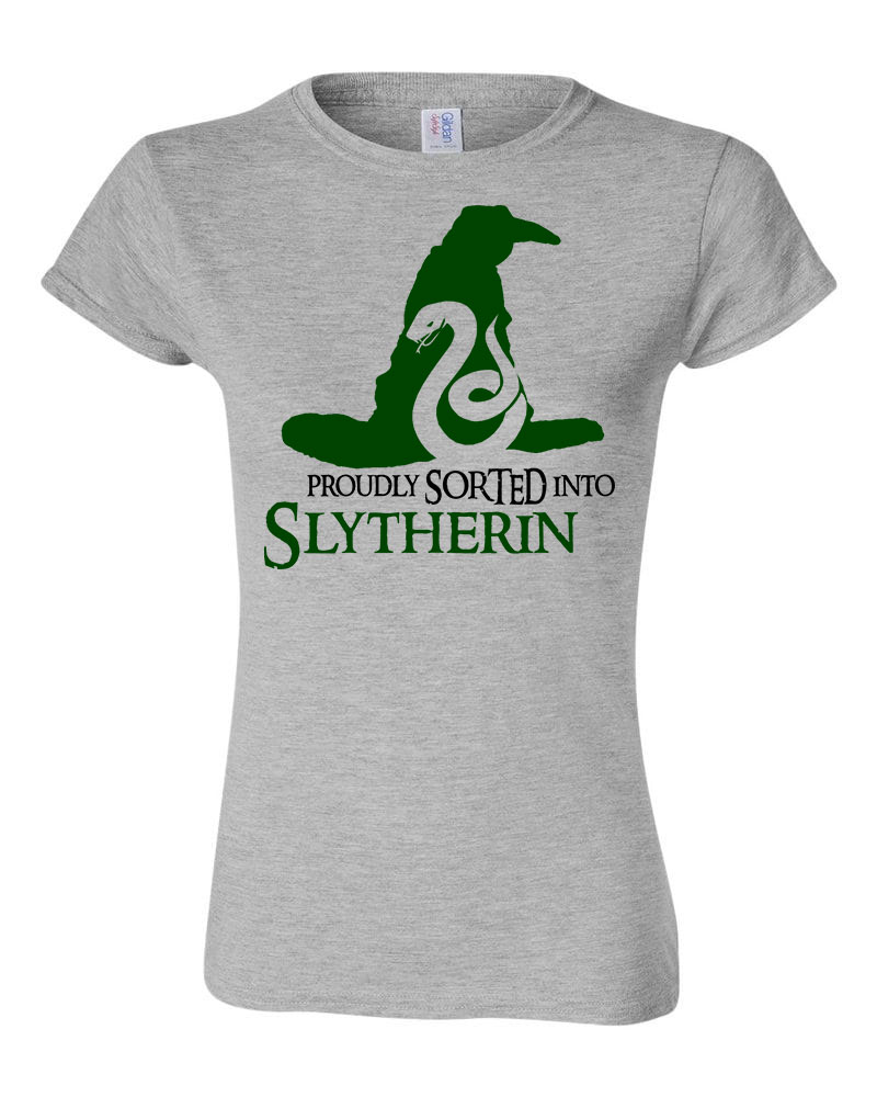 harry potter mardekár slytherin Sportszürke Női Póló